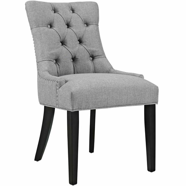 Modway Furniture 36 H x 22 W x 25 L in. Regent Fabric Dining Chair, Light Gray EEI-2223-LGR